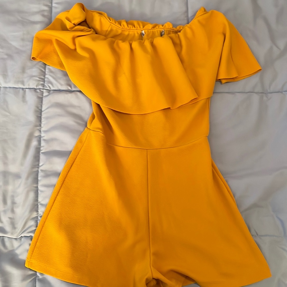 Yellow romper
